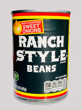 Ranch Style Beans with chopped Sweet Onion
